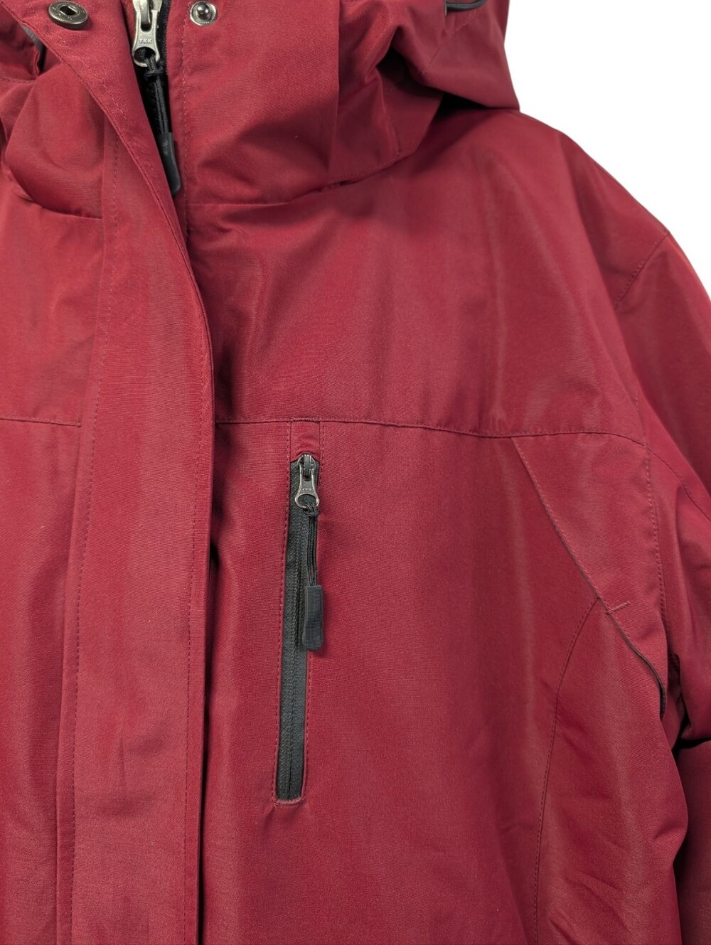 PTSOC Women's Size XXL Burgundy 3-in-1 Jacket Removable Puffy Jacket Liner - Picture 11 of 14